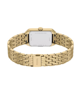 Fossil Womens Raquel Mini Three-Hand Gold-Tone Stainless Steel Watch