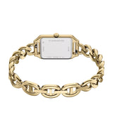 Fossil Womens Raquel Three-Hand Stainless Steel Gold Watch