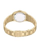 Fossil Womens Everett Three-Hand Gold-Tone Stainless Steel Watch
