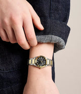 Fossil Womens Everett Three-Hand Two-Tone Stainless-Steel Watch