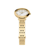 Fossil Womens Heidi Three-Hand Gold-Tone Stainless Steel Watch