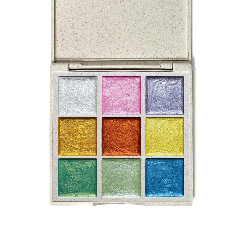 Elseware Unplug Metallic Watercolors Palette