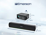 Emerson Portable 120" Home Theater LCD Projector Combo