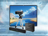 Emerson Portable 120" Home Theater LCD Projector Combo