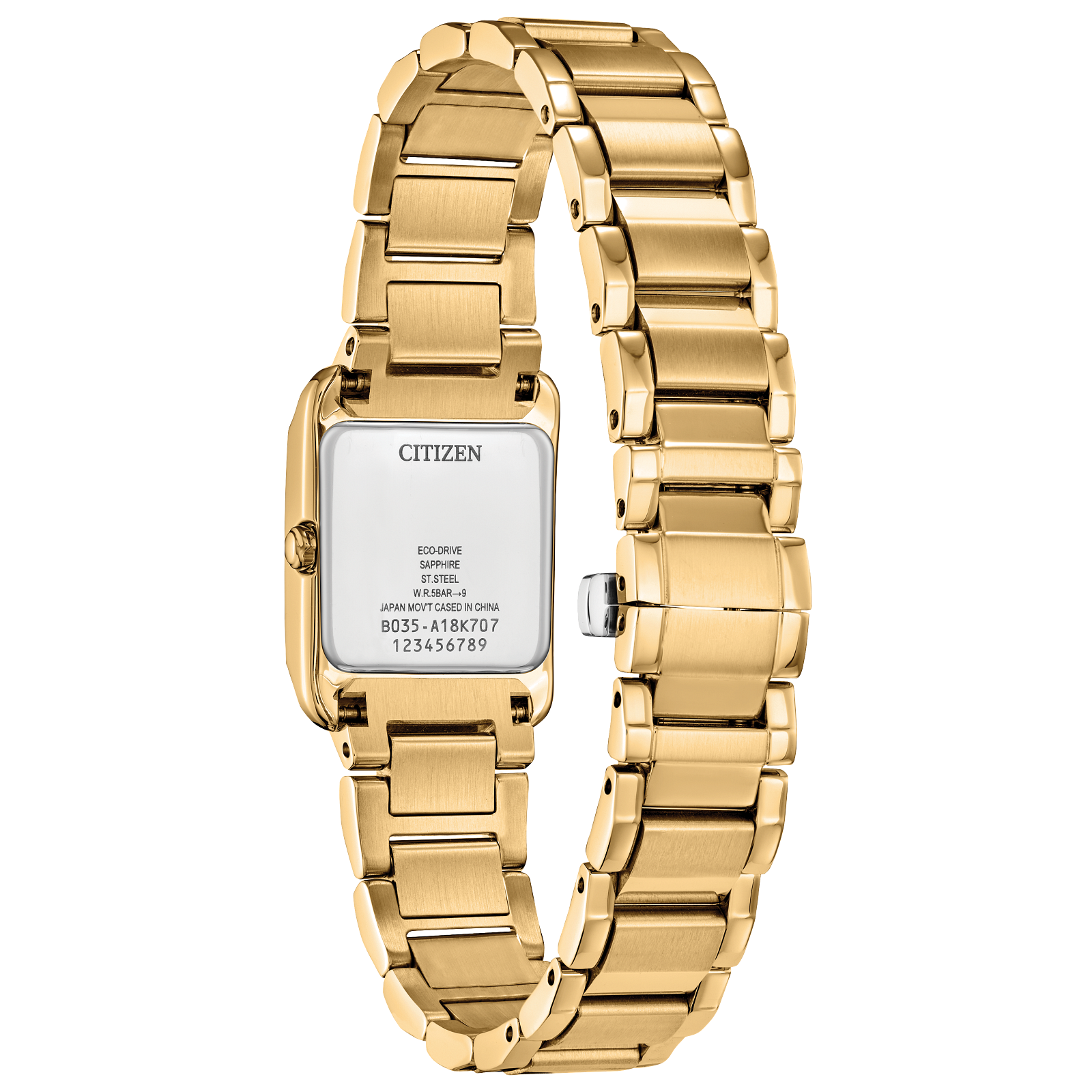 Citizen Womens Bianca Eco-Drive Watch - Gold-Tone Stainless Steel Bracelet