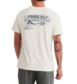 Free Fly Mens Retro Cast Short Sleeve T-Shirt