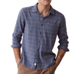 Marine Layer Mens Stretch Selvage Long Sleeve Shirt