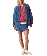 Marine Layer Womens Juno Reversible Raglan Sweater