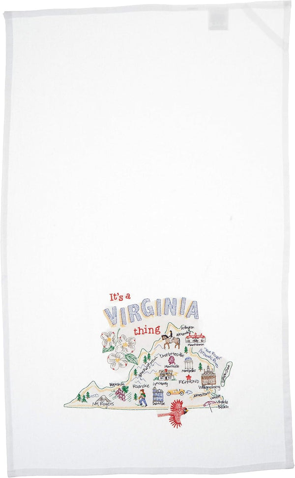 Kay Dee Designs Virginia Flour Sack Kitchen Towel