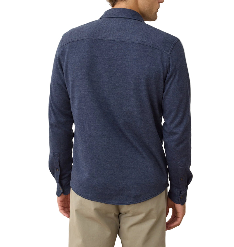 Marine Layer Mens Pacifica Stretch Twill Long Sleeve Shirt