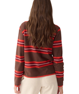 Marine Layer Womens Dream Jersey Rugby Long Sleeve Polo Shirt