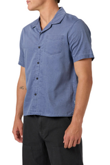 O'Neill Mens O'Riginals Sails Jacquard Woven Short Sleeve Shirt