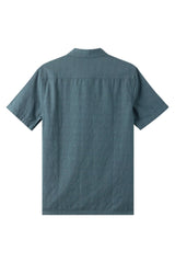 O'Neill Mens Palm Banded Woven Short Sleeve Shirt