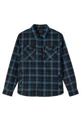 O'Neill Mens TRVLR Micro High Pile Lined Flannel Long Sleeve Shirt