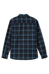 O'Neill Mens TRVLR Micro High Pile Lined Flannel Long Sleeve Shirt
