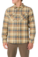 O'Neill Mens Winslow Flannel Long Sleeve Shirt