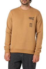 O'Neill Mens Shadow Classic Crew Neck Fleece Sweatshirt