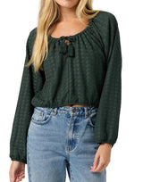 O'Neill Womens Cami Knit Long Sleeve Top