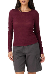O'Neill Womens Marliz Lace Long Sleeve Top