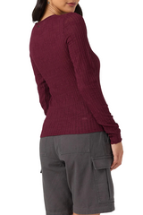 O'Neill Womens Marliz Lace Long Sleeve Top