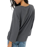 O'Neill Womens Psych'd Boxy Oversized Long Sleeve T-Shirt