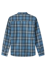 O'Neill Mens O'Riginals Clashed Flannel Standard Fit Long Sleeve Shirt