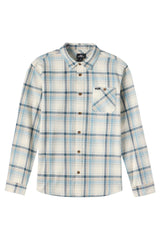 O'neill Men's Redmond Plaid Flannel Long Sleeve Shirt