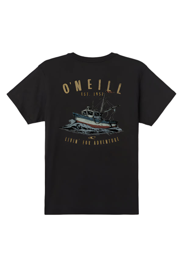 O'Neill Mens Adrift Standard Fit Short Sleeve T-Shirt