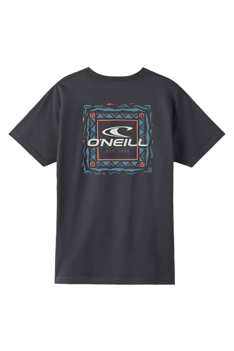O'Neill Mens Patterns Standard Fit Short Sleeve T-Shirt