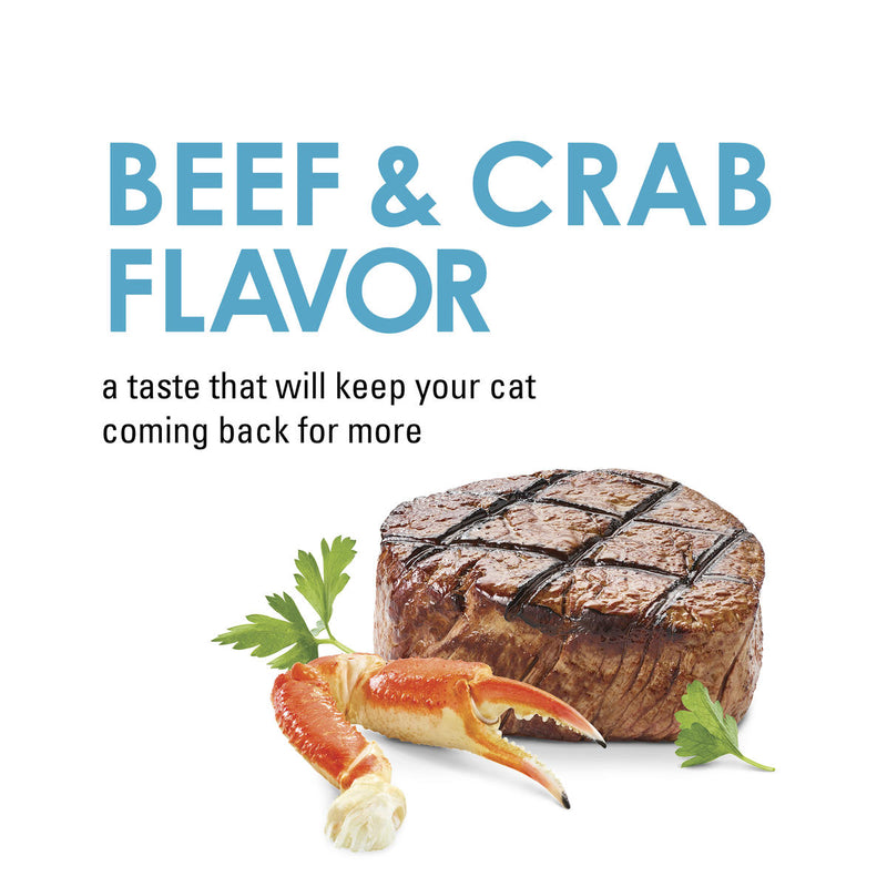 Purina Fancy Feast Savory Cravings Beef & Crab Flavor Cat Treats - 3 oz.