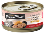 Fussie Cat Premium Tuna with Salmon Formula Wet Cat Food - 2.82 oz.