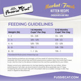 Fussie Cat Market Fresh Chicken with Goat Milk Kitten Recipe Dry Cat Food - 10 lbs.