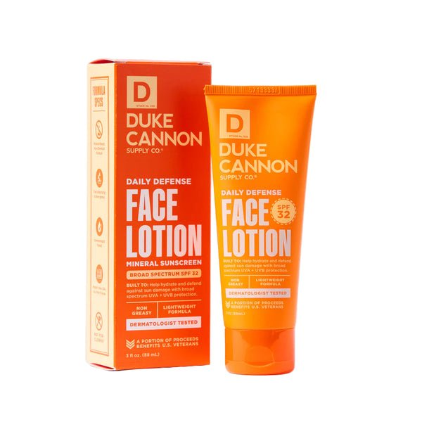Duke Cannon Supply Co. Daily Defense Face Lotion