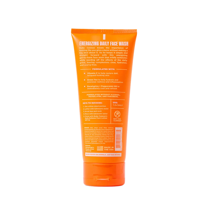 Duke Cannon Supply Co. Energizing Daily Face Wash