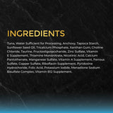 Fussie Cat Premium Black Label Tuna with Small Anchovies Formula in Gravy Recipe Wet Cat Food - 2.82 oz.