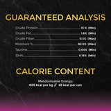 Fussie Cat Premium Black Label Tuna With Chicken Formula in Gravy Recipe Wet Cat Food - 2.82 oz.