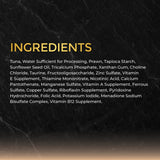 Fussie Cat Premium Black Label Tuna with Prawn Formula in Gravy Recipe Wet Cat Food - 2.82 oz.