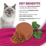 Fussie Cat Fine Dining Mousse Sardine with Pumpkin Entrée in Gravy Recipe Wet Cat Food - 2.47 oz.