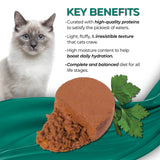 Fussie Cat Fine Dining Mousse Tuna with Pumpkin Entrée in Gravy Recipe Wet Cat Food - 2.47 oz.