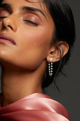 Nadri Venus Pearl Frontback Earrings
