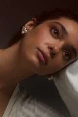 Nadri Under The Sea Cluster Stud Earrings
