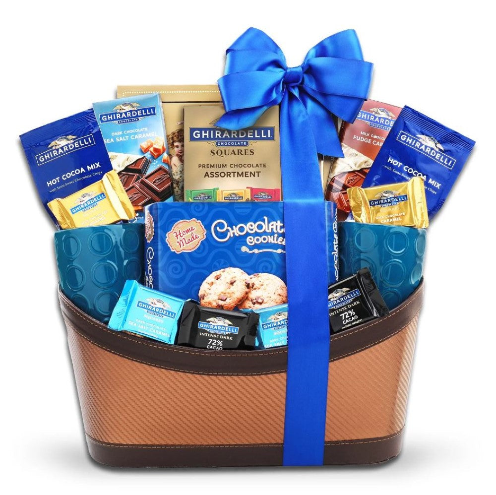 Alder Creek Gift Baskets Ghirardelli Corporate Gift Basket