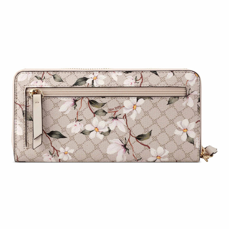 Nine West Lockup 9S Zip Around Wallet with Wristlet