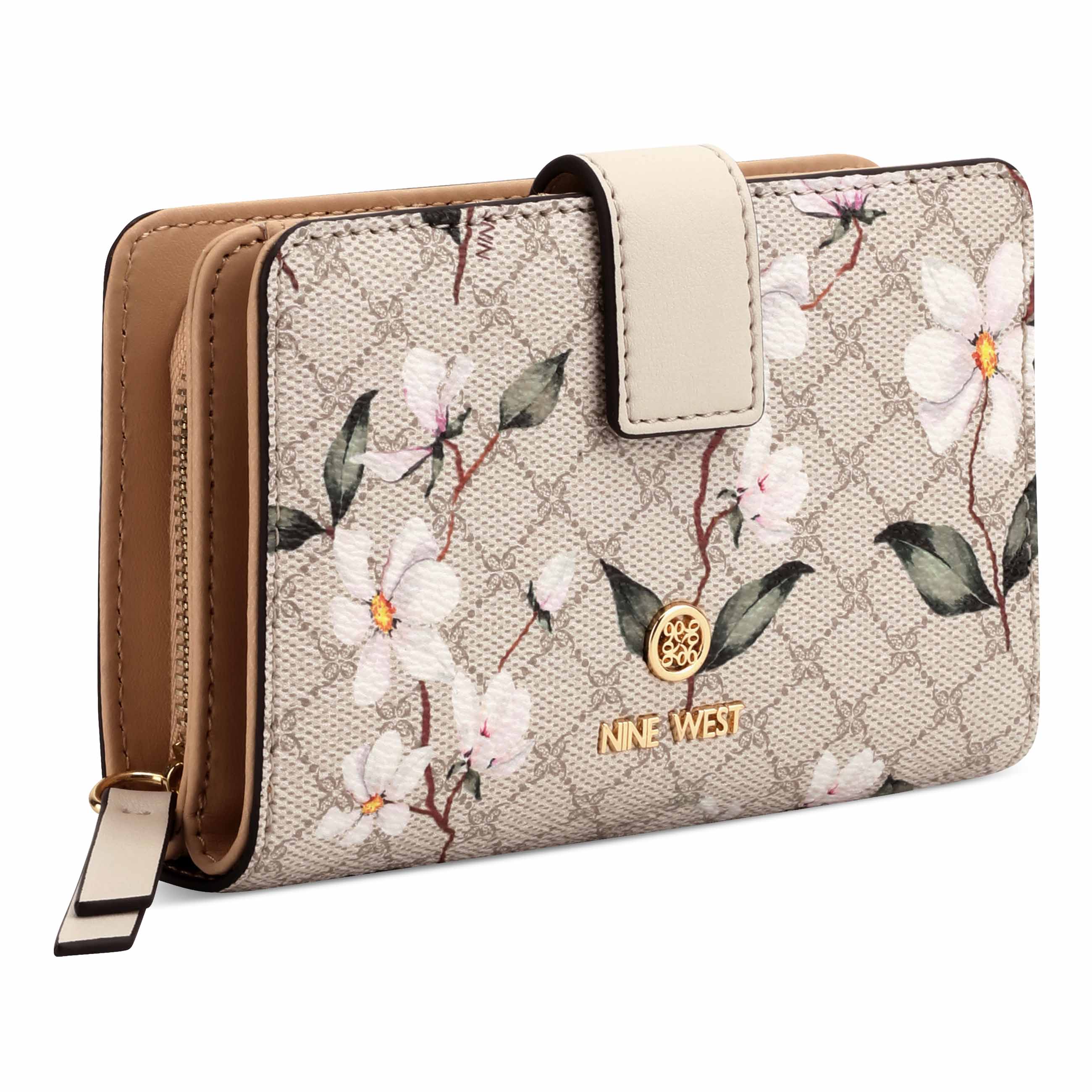 Nine West Lockup 9S French Wallet