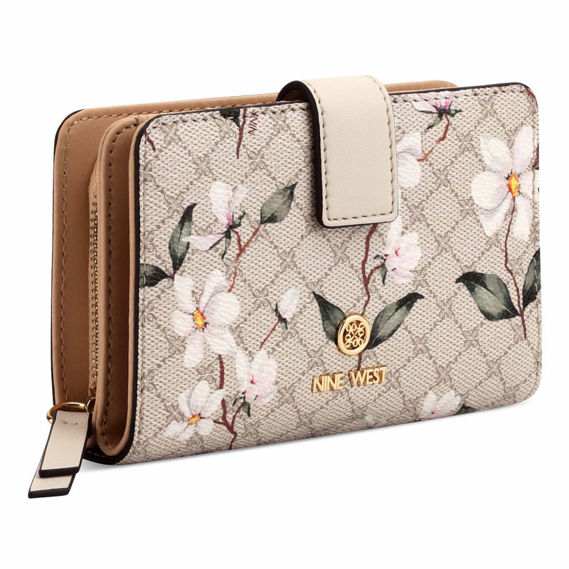 Nine West Lockup 9S French Wallet