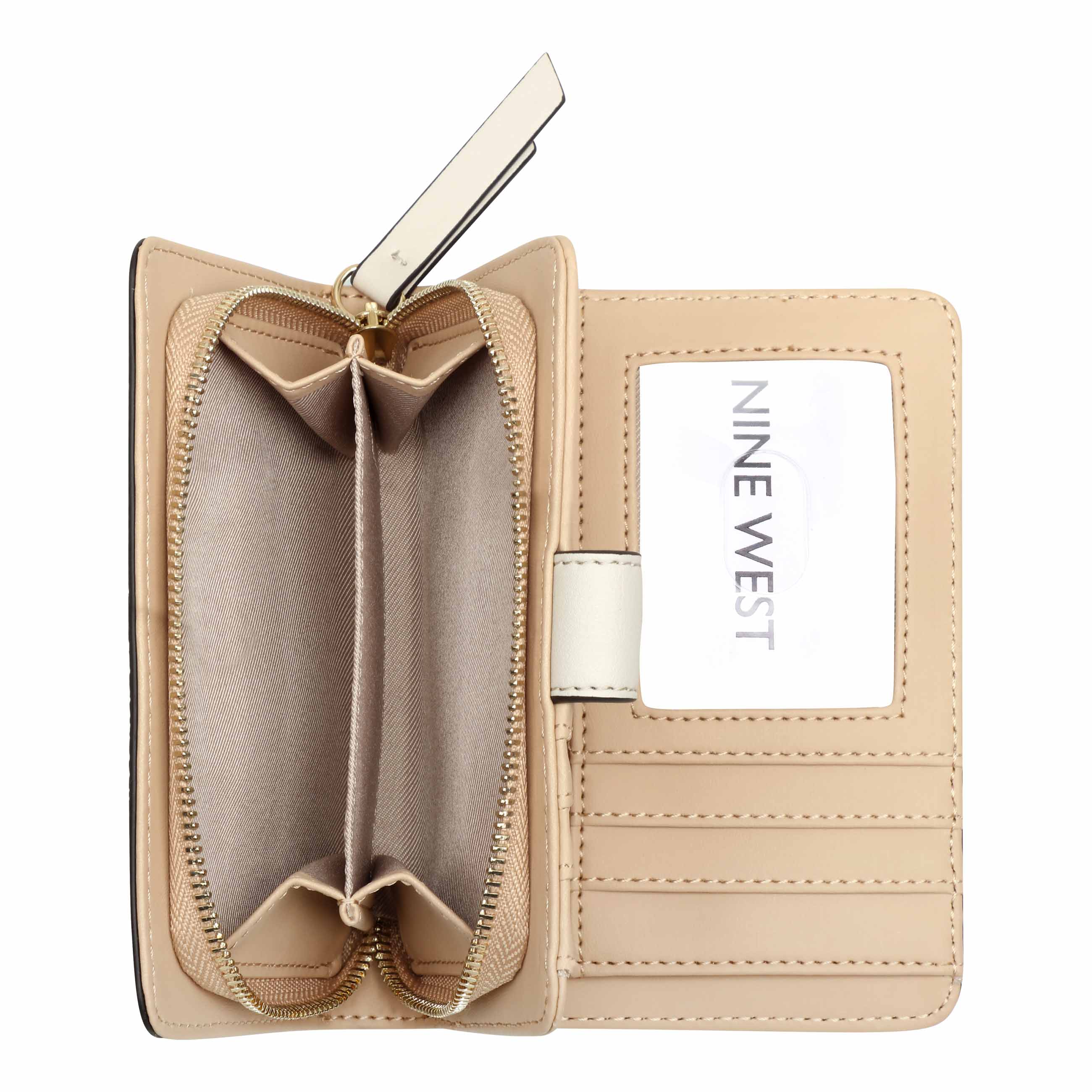 Nine West Lockup 9S French Wallet