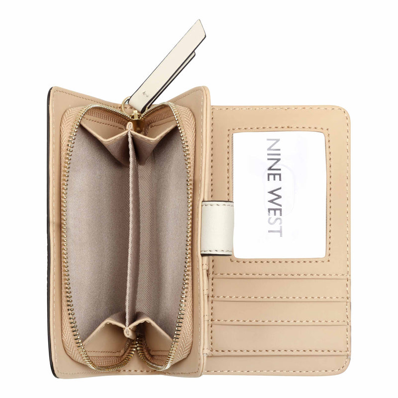Nine West Lockup 9S French Wallet