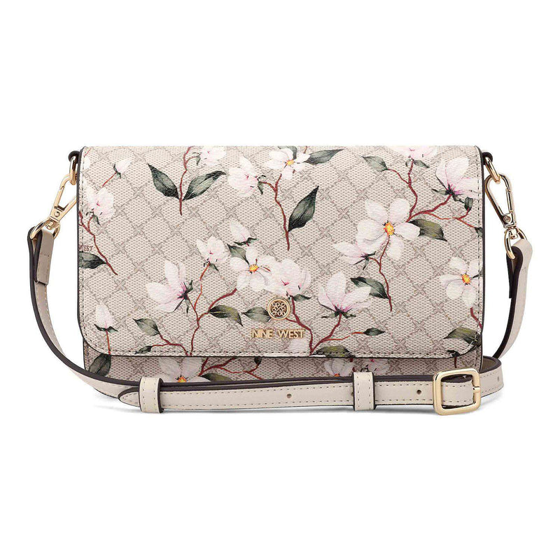 Nine West Lockup 9S Phone Wallet Crossbody Handbag