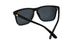 Knockaround Black Gold Fast Lanes Black Frame - Gold Mirrored Lens - Polarized Sunglasses