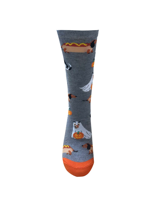 Legale Womens Dogs In Costumes Crew Socks